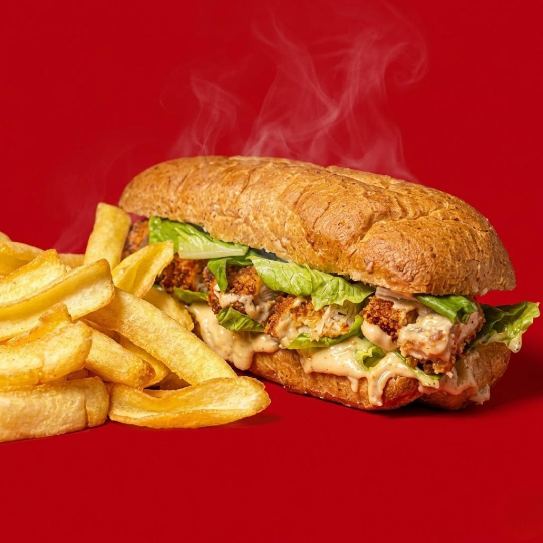 Alfredo Chicken Sandviç