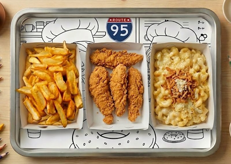 Çıtır Tavuklu Çocuk Menü