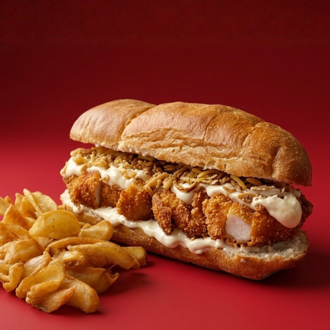 Mornay Chicken Sandviç